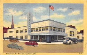 Greyhound Bus Terminal Baltimore, Maryland MD