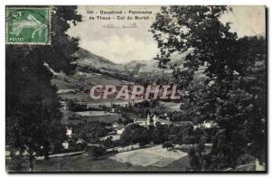 Old Postcard Dauphine Panorama Theys Pass Buriot