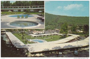 2-Views, Howard Johnson's Motor Lodge & Restaurant, Downtown ASHEVILLE, North...