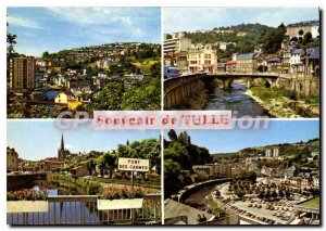 Postcard Modern Tulle Promenade Du Quai Baluze La Cite Administrative Jean Mo...