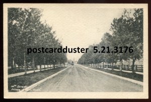 h2678 - PRINCE ALBERT Saskatchewan Postcard 1920s 14th Street