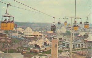 Swiss Sky Ride, NY World's Fair 1964 Postcard