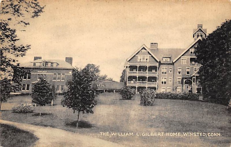The Wiliam L.Gilbert Home View Winsted CT 