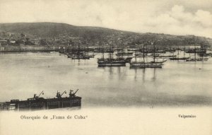 Chile Valparaiso Av Brasil Arco Británico Vintage RPPC 09.57  Latin &  South America - South America - Chile, Postcard / HipPostcard