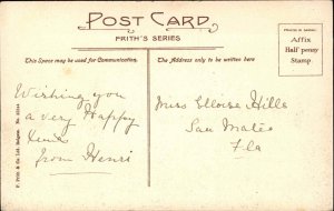 BRIXHAM UK Berry Head Beacon Lighthouse c1910 Postcard