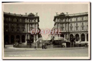 Old Postcard Bologna Plaza Esedra