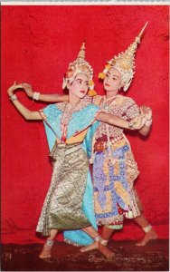 Bangkok Thailand Thai Classical Dance 126 Soma Nimit Unused Postcard G52