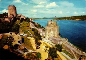 CPM AK Istanbul Bosphorus from the Castle of Rumeli Hisari TURKEY (844018)