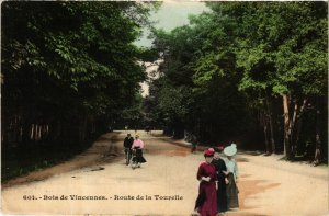 CPA Bois de Vincennes - Route de la Tourelle (275390)