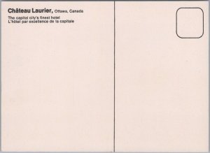 Chateau Laurier, Night View, Ottawa, Ontario, Chrome Postcard #2