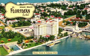 Florida Miami Beach The Floridan Resort Hotel & Cabana Club 1950