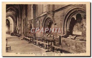 Old Postcard Cathedral Treguier started in 1339 ended in the fifteenth centur...