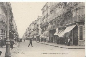 France Postcard - Agen - Boulevard De La Republique - Ref 6704A