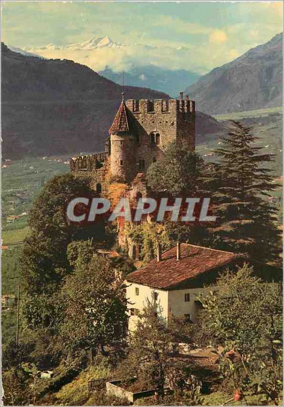 Modern Postcard Merano Brunnenburg