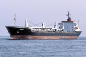 mc4261 - Greek Cargo Ship - Aeneas , built 1973 ex Cunard Carrier - photo 6x4