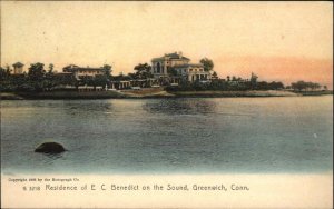 Greenwich Connecticut CT E.C. Benedict Rotograph G3218 c1910 Vintage Postcard