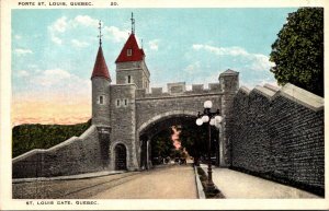 Canada Quebec St Louis Gate