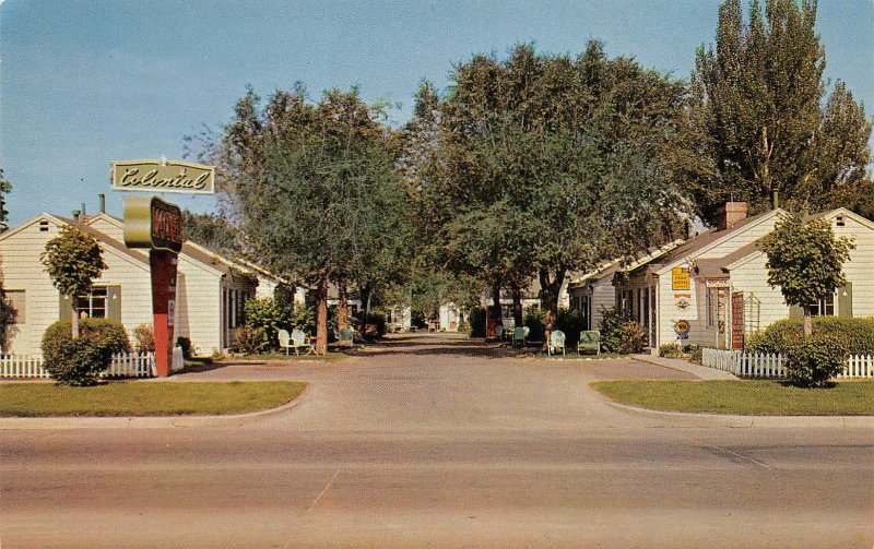 Salt Lake City, Utah, Colonial Village Motel, AA361-4