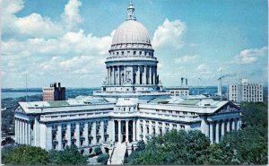 postcard State Capitol, Madison Wisconsin