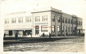 MT, Conrad, Montana, RPPC, Townsite Block, Business Section, Photo No 4