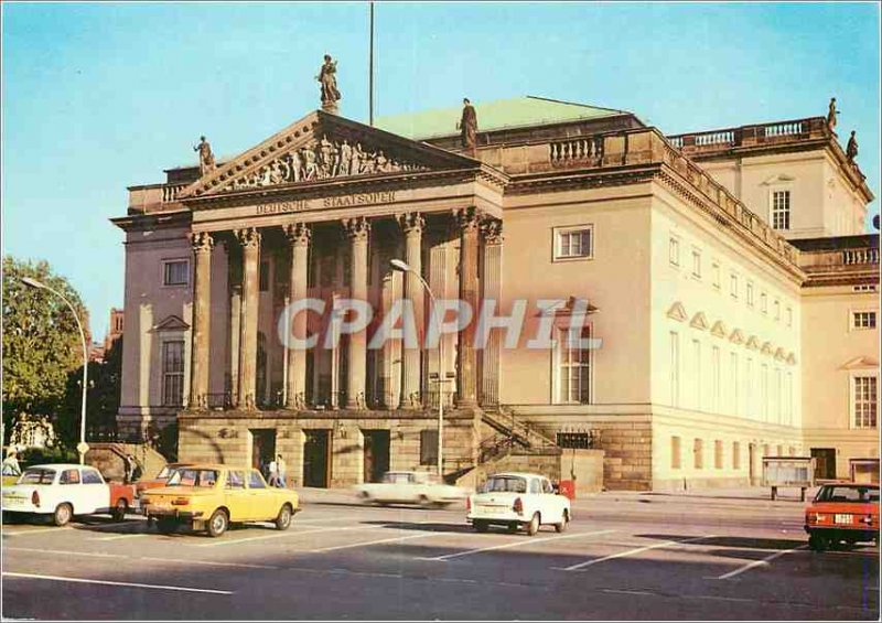 Postcard Modern Berlin Hauptstadt der DDR The German National Opera