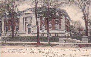 New York Utica New Public Library 1907