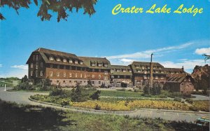 Crater Lake Lodge Oregon Located on the Rim of Beautiful Crater Lake
