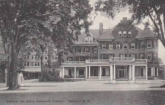 New Hampshire Hanover Dartmouth College The Hanover Inn Facing Dartmouth Camp...