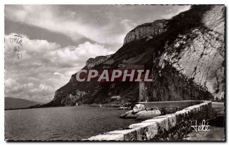 Old Postcard Aix Les Bains Route De La Corniche, And Chambotte