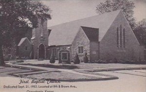 Kansas Osawatomie First Baptist Church