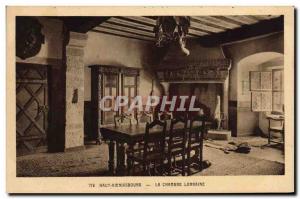 Postcard Old Hochk?nigsburg The room Lorraine