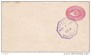 10 Diez Centavos Envelope , GUATEMALA , 1898