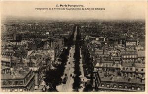 CPA PARIS 17e Perspective de Avenue de Wagram pris de Arc de Triomphe (322380)