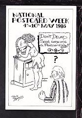 National Postcard Week,1986 Postcard 