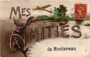 CPA Mes Amitiés de MONTEREAU (436859)