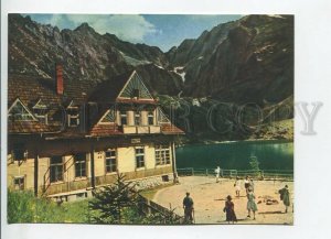 465841 POLAND Tatras Mountain Tourist Base Old Russian edition postcard
