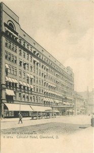 OH, Cleveland, Ohio, Colonial Hotel, Undivided Back, Rotograph No. A 1870a