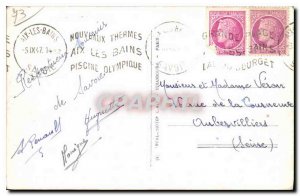 Postcard Old Lake Bourget Hautecombe Abbey