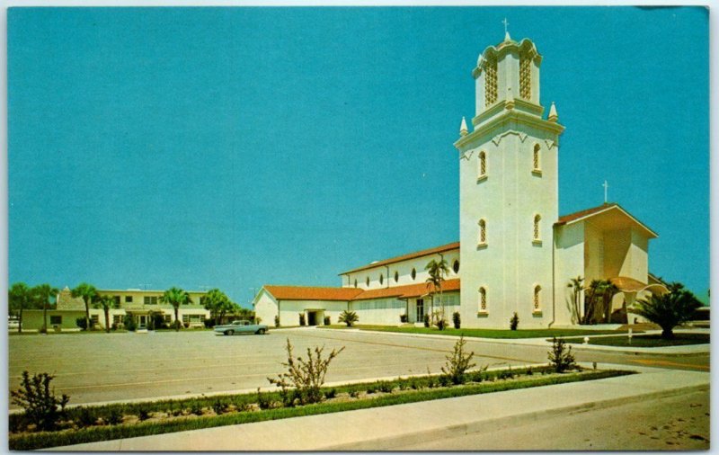 Postcard - St. John's Catholic Church - St. Petersburg Beach, Florida