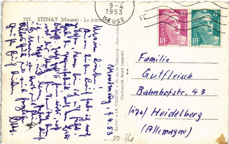 CPA Stenay - Le Barrage (1036852)