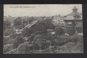 Nova Scotia YARMOUTH View on Mill Hill - Private post Card ~ DB