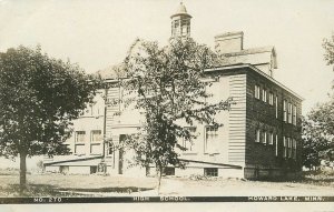 Postcard RPPC Minnesota Howard Lake High School #270 Olson 23-2484