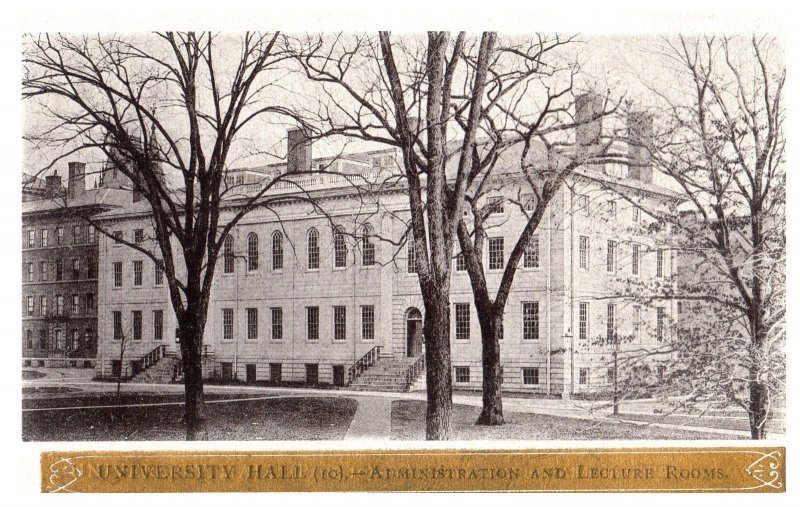 1880s University Hall Administration & Lecture Rooms Harvard F125
