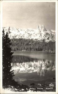 Bishop California CA Pimon Store Frasher's Real Photo Postcard