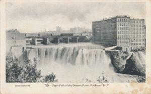 Freight Train over Upper Falls - Genesee River, Rochester, New York - UDB