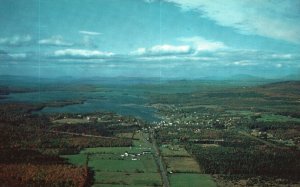 Postcard Moosehead Lake Air View in Color by Ray Goodrich Greenville Maine ME