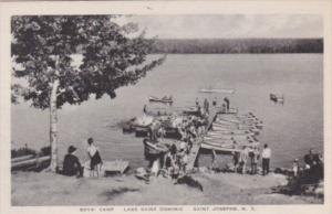 New York Saint Josephs Boys' Camp Lake Saint Dominic Albertype