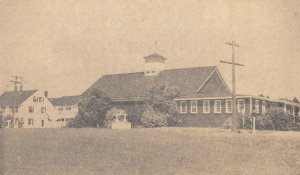 KENNEBUNKPORT PLAYHOUSE Summer Theatre Maine ca 1940s Rare Vintage Postcard