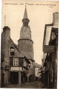 CPA DINAN - Rue et Tour de l'Horloge (230151)