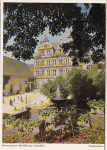 Germany Heidelberg Blumentage Im Heidelberger Schloss